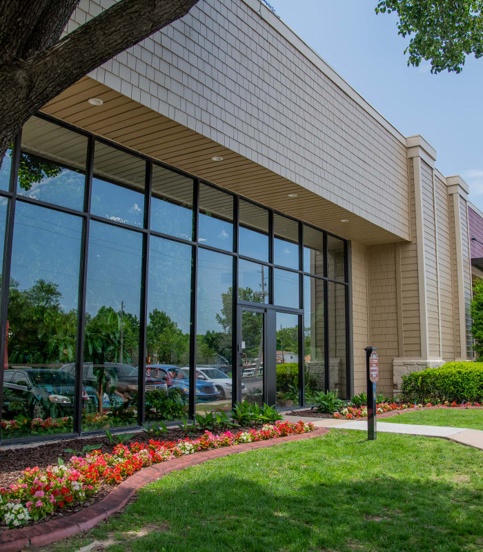 Exterior of Silver Springs Apartments in Wichita, Kansas