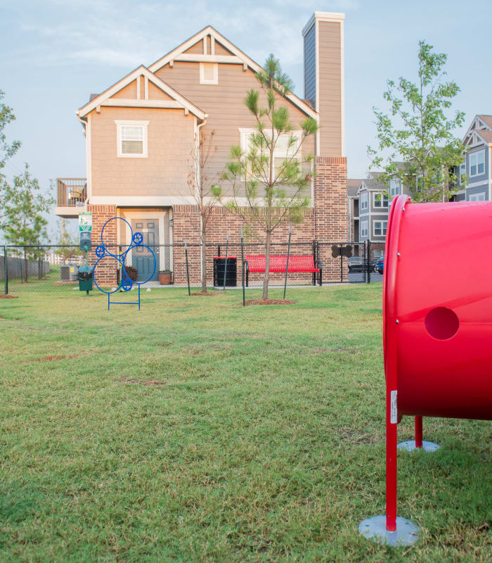 Dog park at 24Hundred Apartments in Oklahoma City, Oklahoma