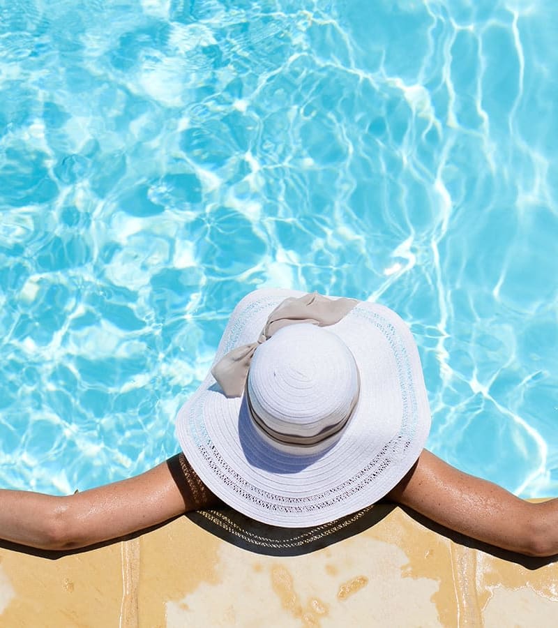  Outdoor swimming pool at Hidden Creek in Vacaville, California