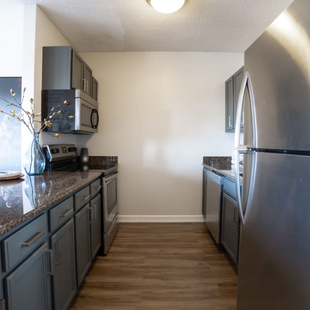 Spacious kitchen at 415 Premier Apartments in Evanston, Illinois