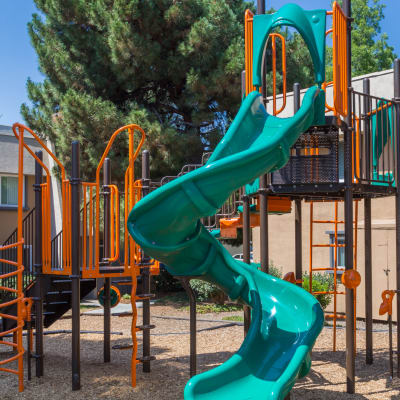 Children's playground at Waterstone Fremont in Fremont, California