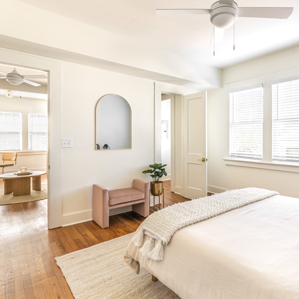 Bedroom in apartment at 449 E Ponce in Atlanta, Georgia