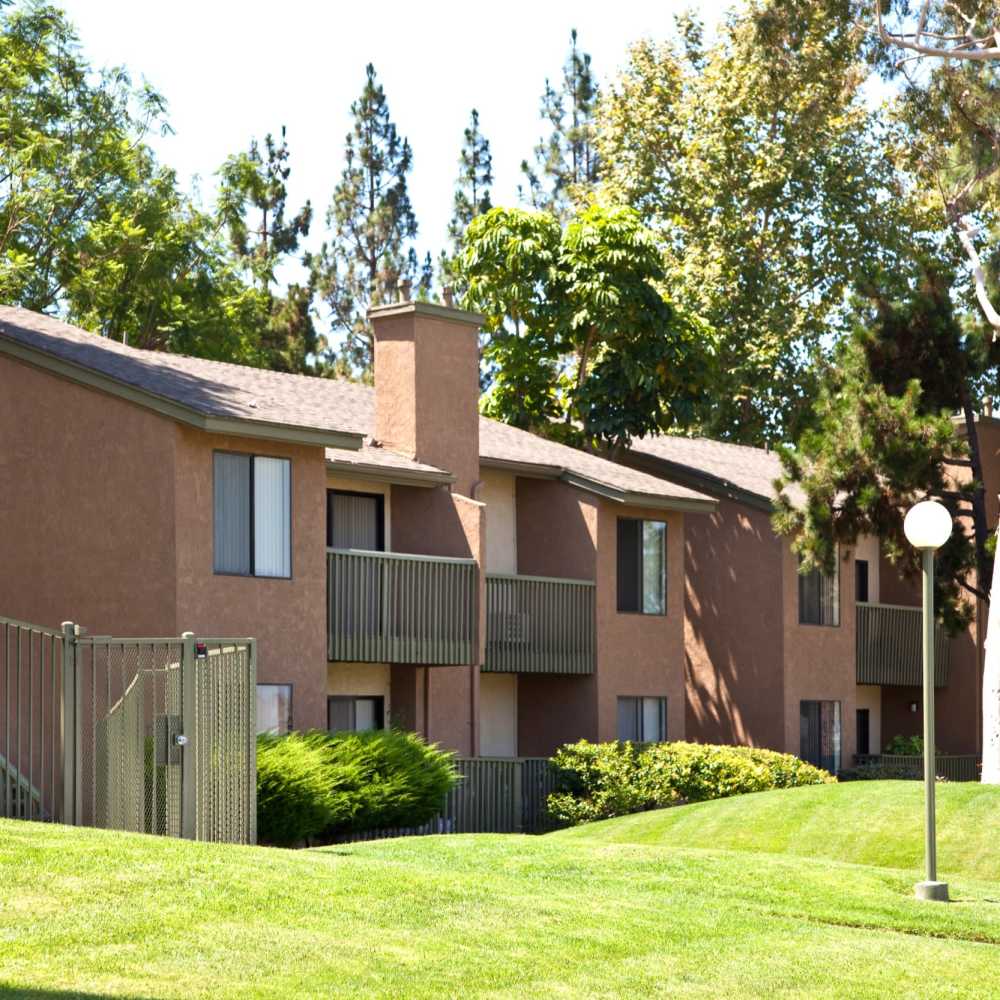 Building exterior at Forest Glen in Lake Forest,California