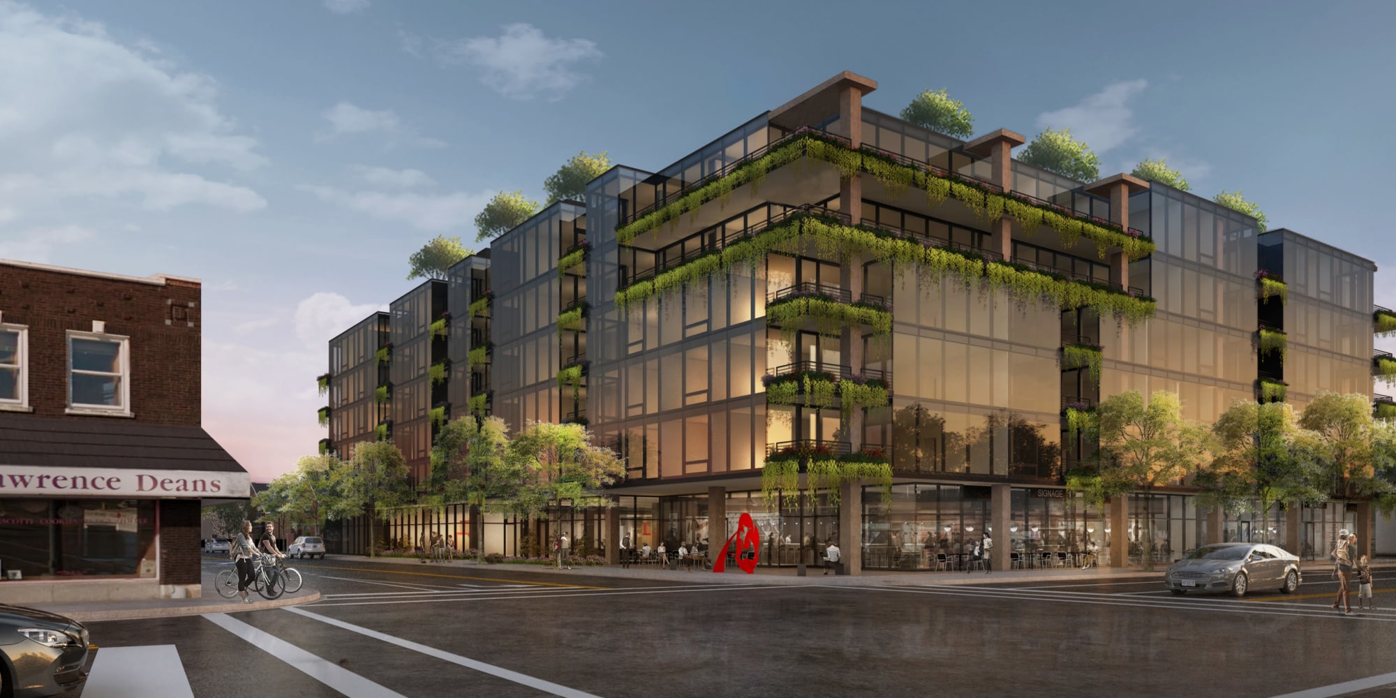 Apartment living at Optima Verdana™ in Wilmette, Illinois