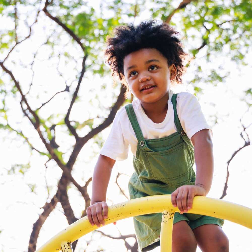 Playground at Mercado Apartments in Perris, California