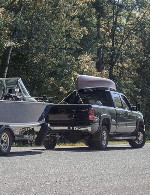 Boat storage available at Storage World in Sinking Spring, Pennsylvania.