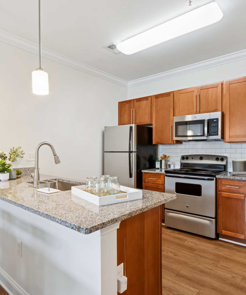 Kitchen at Encore North in Greensboro, North Carolina