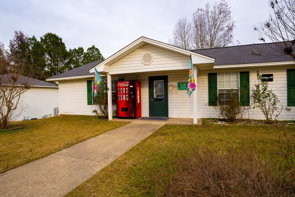 View of building at Hillside in Minden. LA