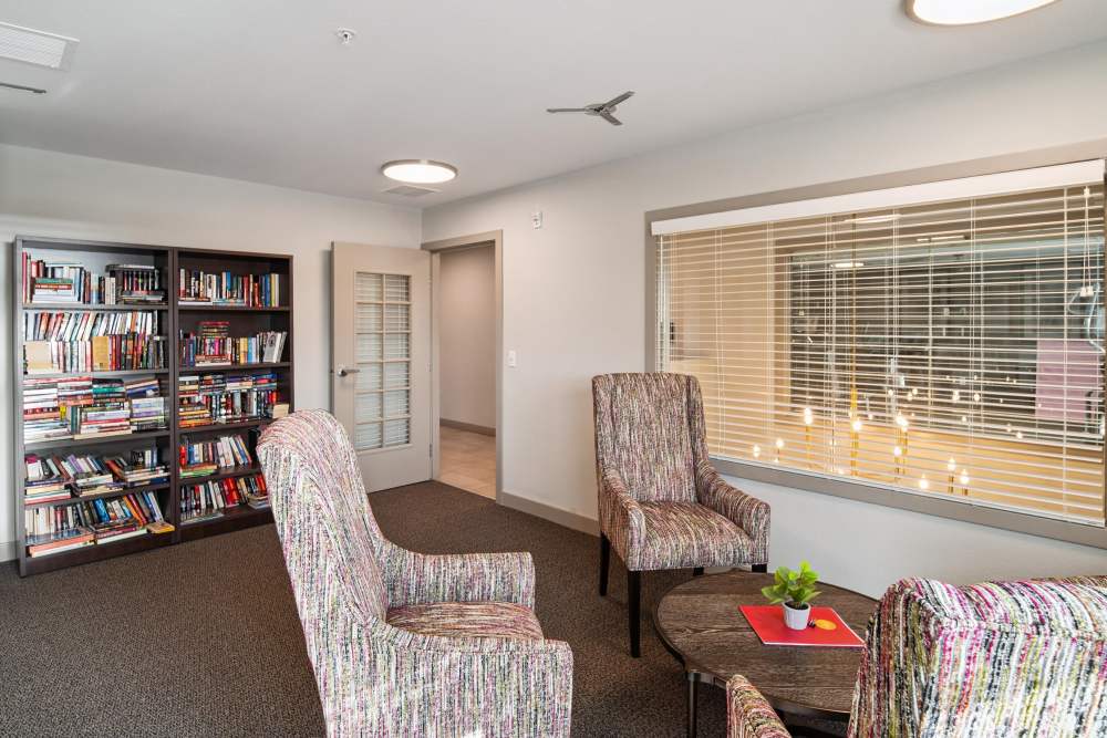 Study space at Villas At Mesa Ridge in Fountain,Colorado