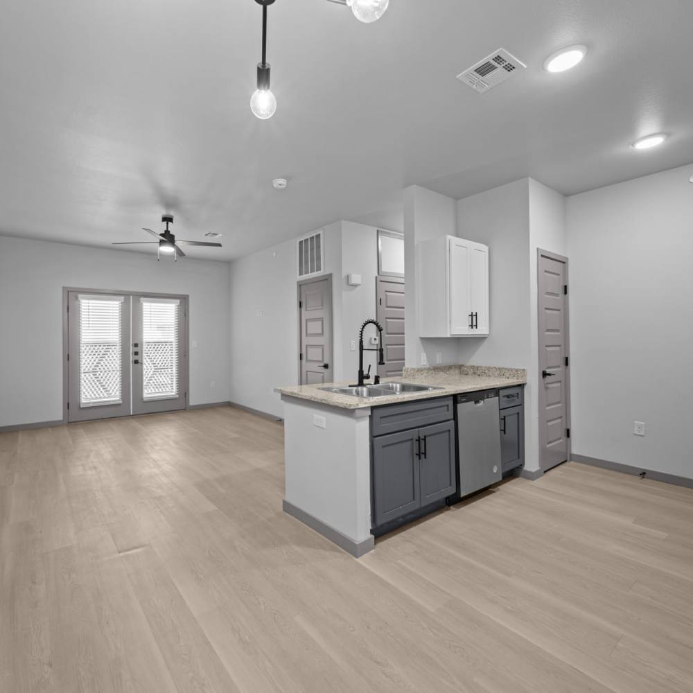 Open kitchen at Retreat at Eastlake in El Paso, Texas