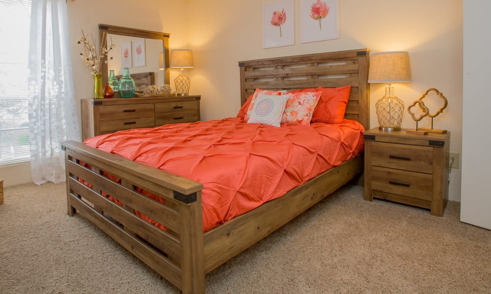 Bedroom at Country Hollow in Tulsa, Oklahoma