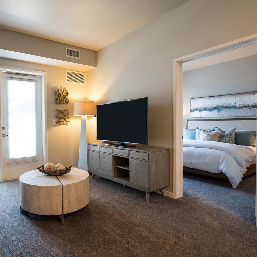 Open floor plans at Citrine Apartments in Healdsburg, California