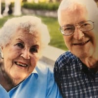 Margaret and Tom, residents at Merrill Gardens at The University in Seattle, Washington.