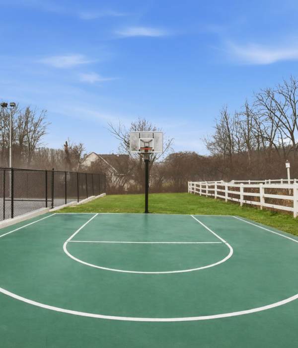 Basketball court at The Woods at Ambler, an Eagle Rock Community in Ambler, Pennsylvania