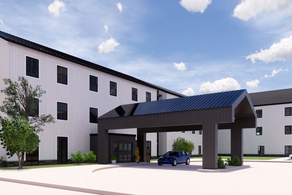 View of exterior and entrance at Mission Ridge in Springfield, Missouri