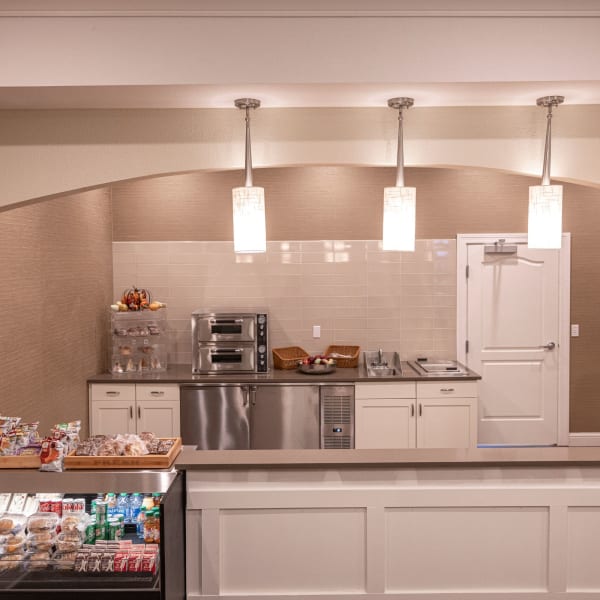 Snack bar at The Westbury Senior Living in Columbia, Missouri