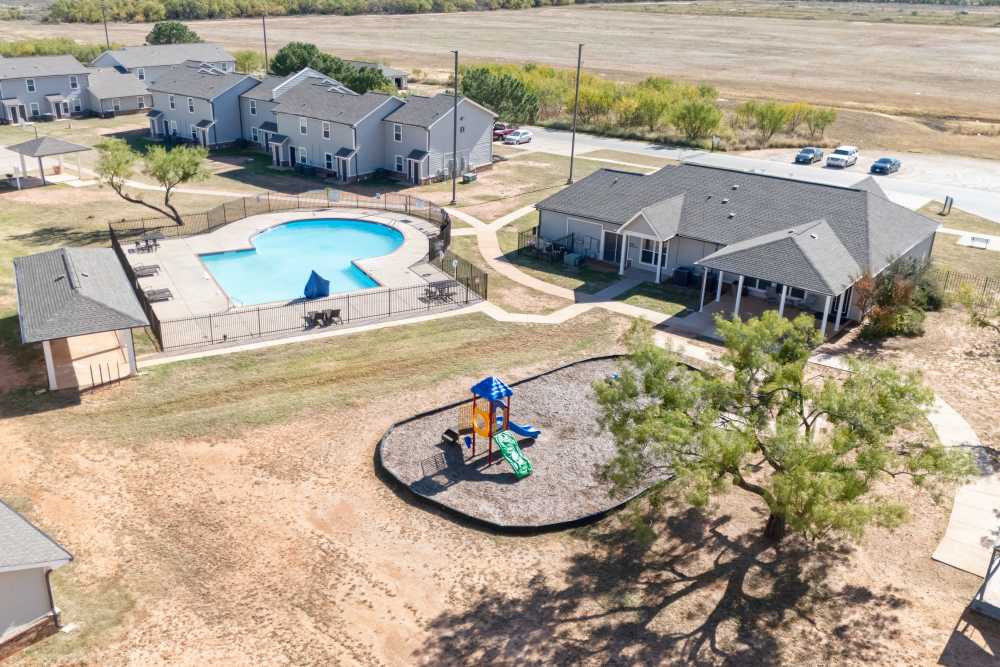 Exterior view at Villages At Westlake in Abilene. TX