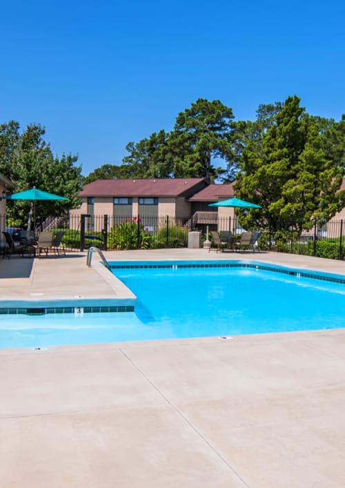 Pool and deck at Post Ridge in Phenix City, Alabama