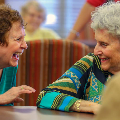 Happy residents at The Crossings at Ironbridge in Chester, Virginia