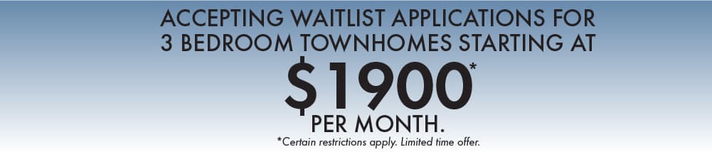 Special offer from The Landings at Beckett Ridge in West Chester, Ohio