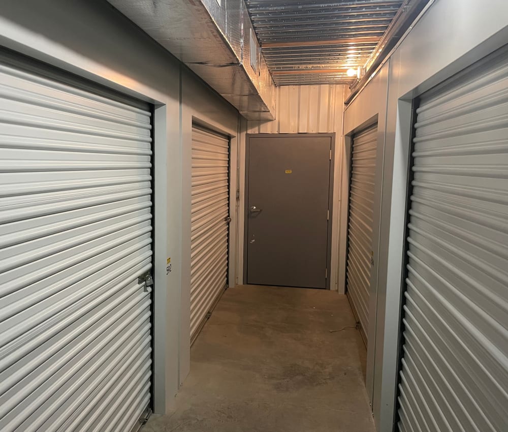 Indoor self storage units for rent at AAA Self Storage of Thomasville in Thomasville, NC