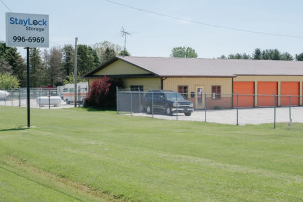 Exterior view of StayLock Storage in Hebron, Indiana