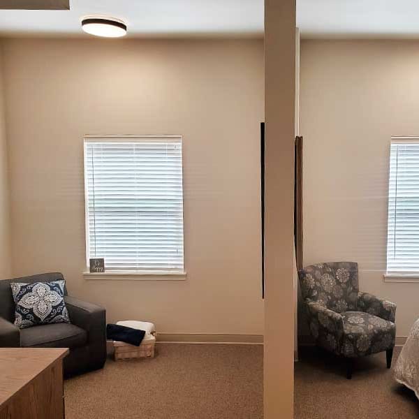 State of the art apartments at Quail Park Memory Care Residences of West Seattle in Seattle, Washington