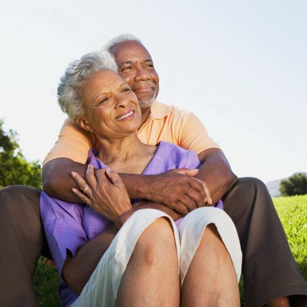 Happy residents at Burlington Arms in Los Angeles, California, 