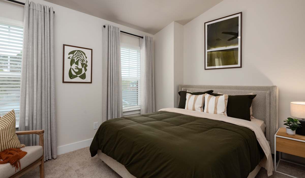 Bedroom at Maybrook Terraces in Greenville, South Carolina