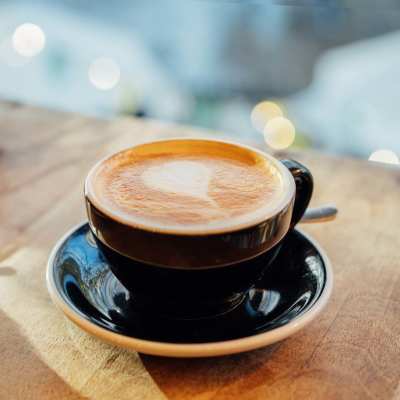 Coffee on a table near Emerald Place in Lancaster, Ohio