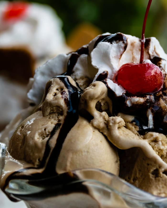 Ice cream parlor at The Springs at Wilsonville in Wilsonville, Oregon