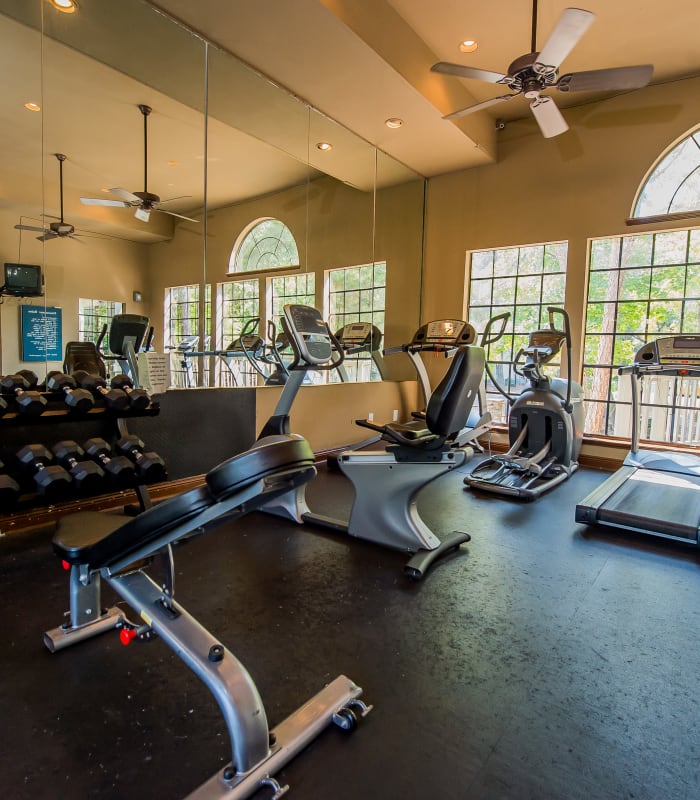 Fitness center at The Trace of Ridgeland in Ridgeland, Mississippi