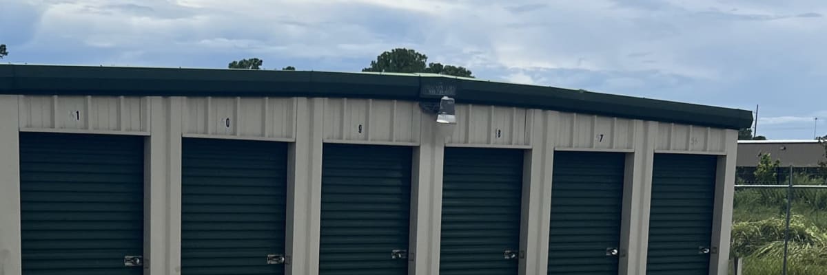 Unit size guide from KO Storage in D'Iberville, Mississippi
