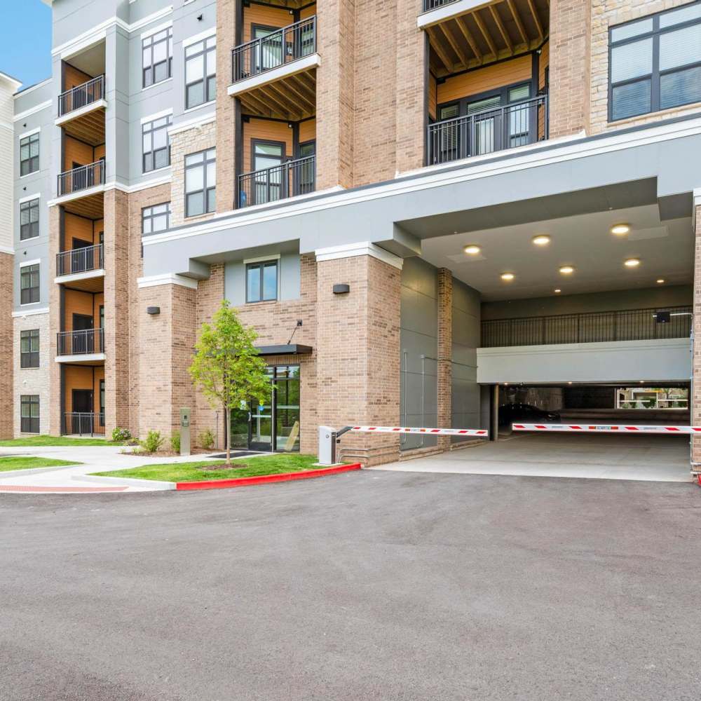 Community entrance at Neo Vantage Point in Maryland Heights, Missouri