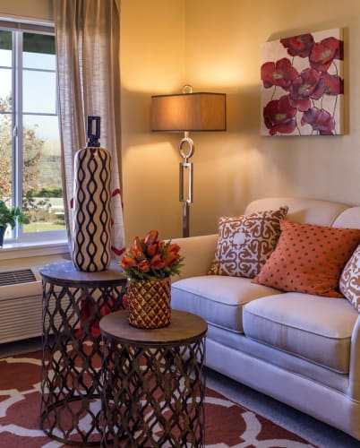 Community area at The Commons at Union Ranch in Manteca, California
