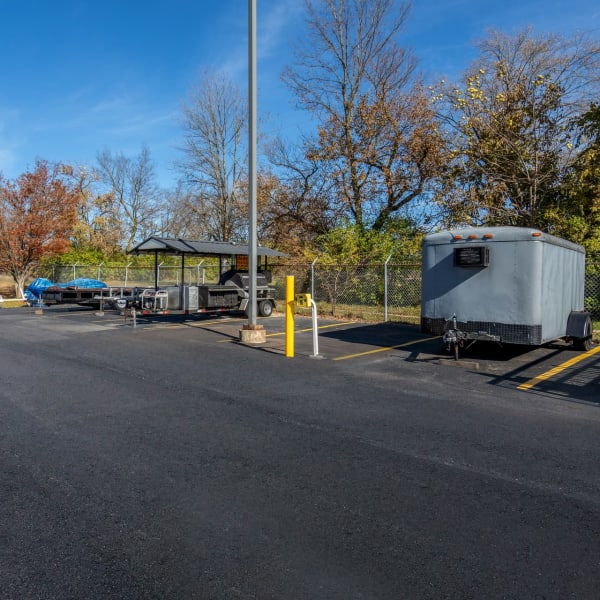RV & Boat parking available at StorQuest Economy Self Storage in Trotwood, Ohio