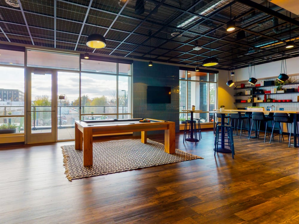 Game room at HERE Minneapolis in Minneapolis, Minnesota
