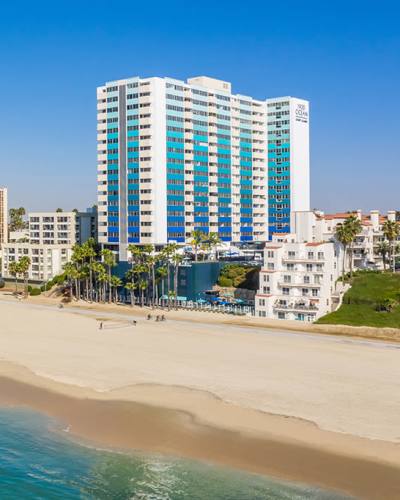 Beach at 1900 Ocean Apartment Homes, Long Beach, California