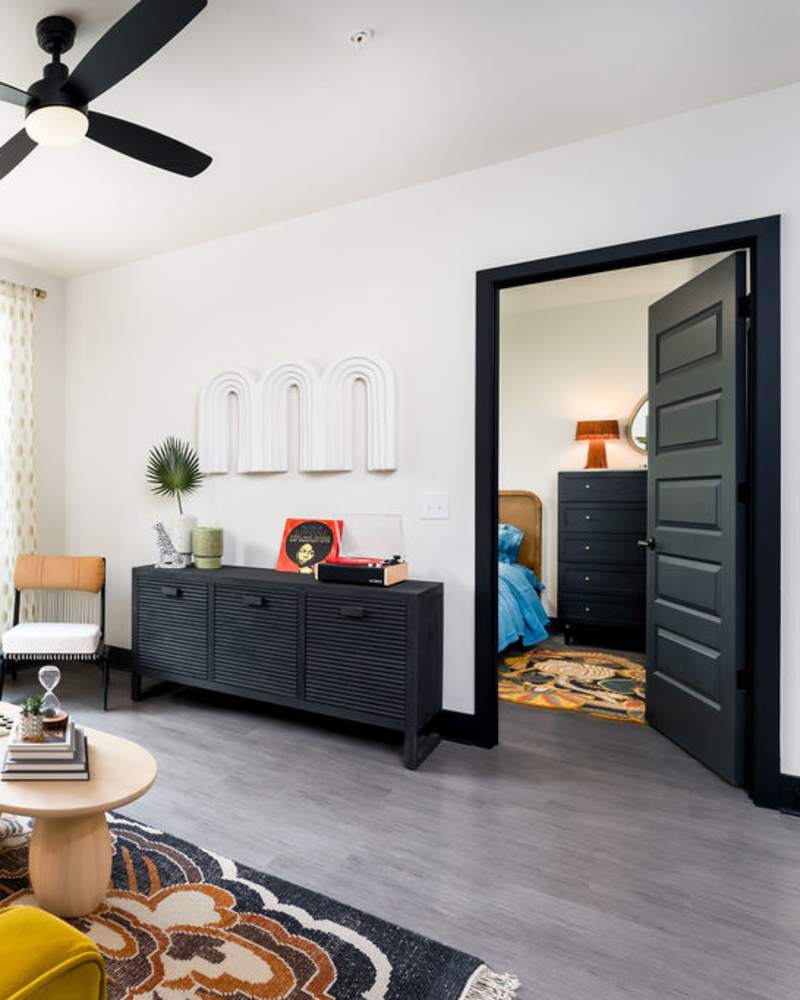 Living space at Channel House in Raleigh, North Carolina