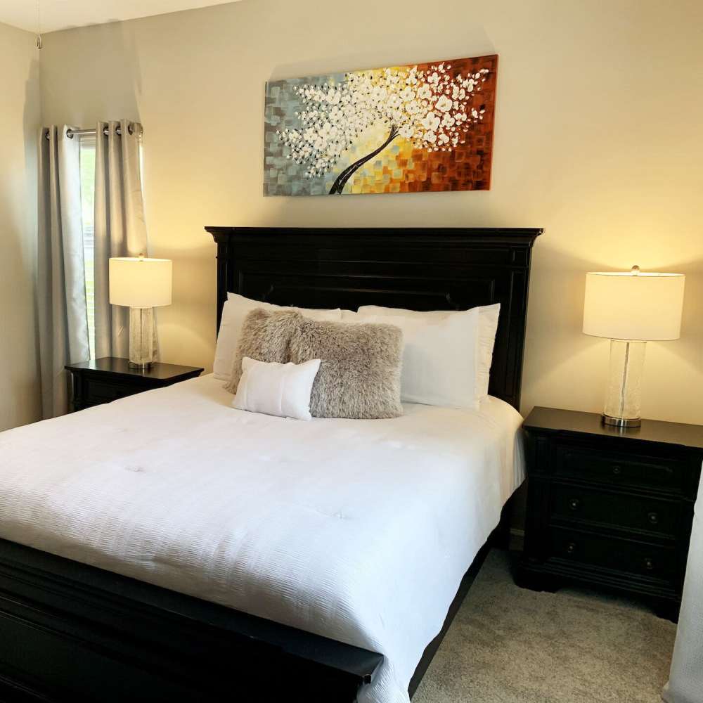 Master bedroom at Preserve At Columbus Park in Columbus, Georgia