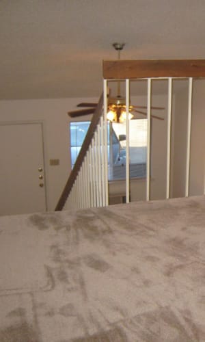 Open loft space in a move-in ready apartment at Lofts at Pecan Ridge in Midlothian, Texas