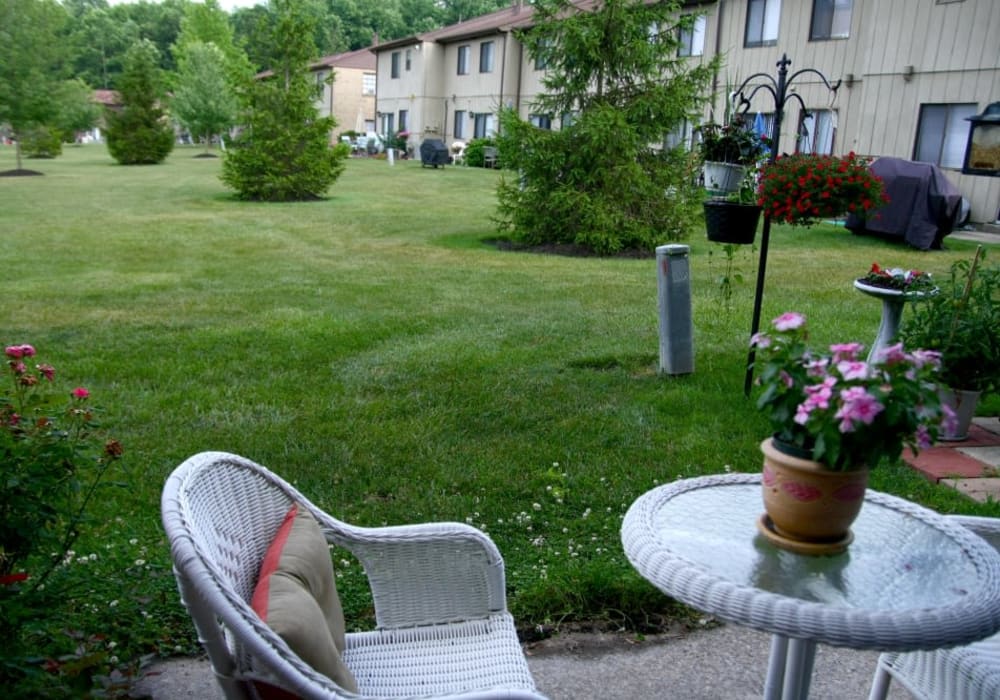 Patio at Timber Ridge in Lindenwold, New Jersey