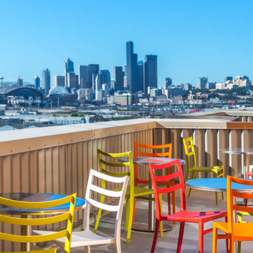 Cityscape at Urban WORKlofts in Seattle, Washington