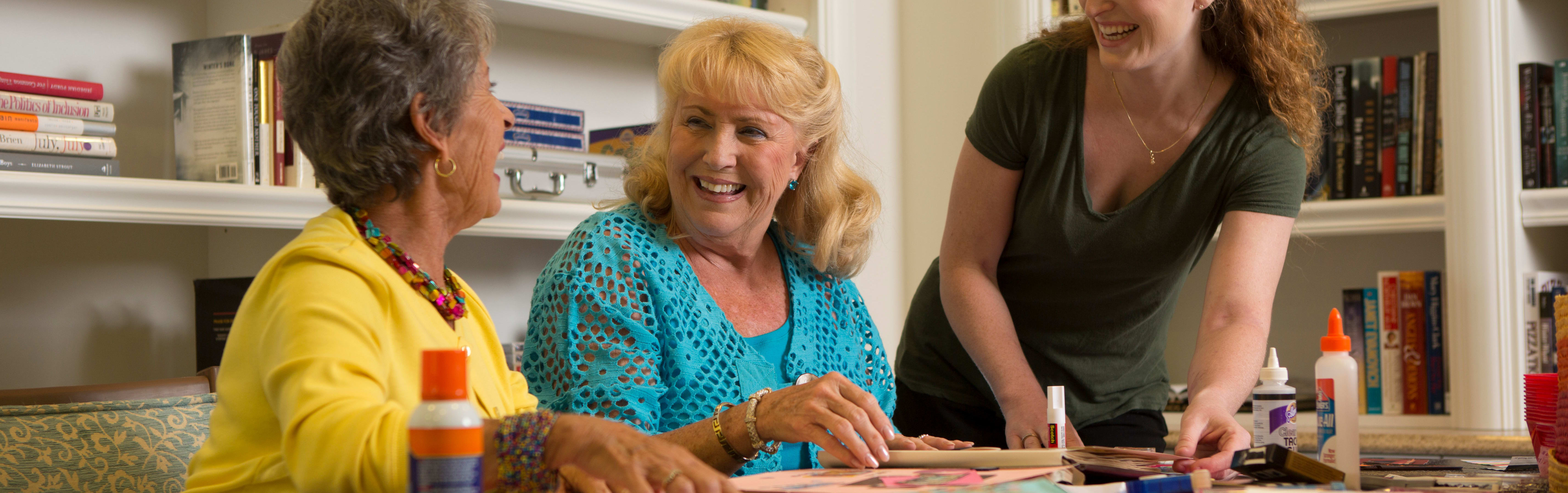 Senior living options at the senior living community in Indianapolis