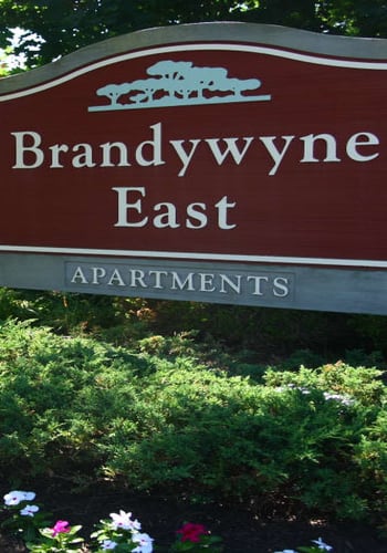 Signage at Brandywyne East II in Brielle, New Jersey