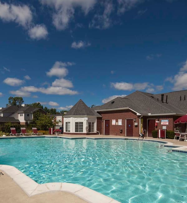 Sparkling pool at Briarcliff Village