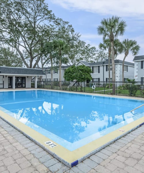 Swimming pool at Magnolia Court in Orlando, Florida