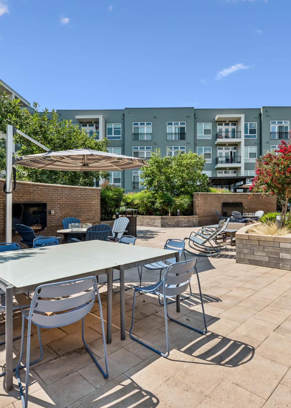 Resident lounge at The Guthrie North Gulch in Nashville, Tennessee
