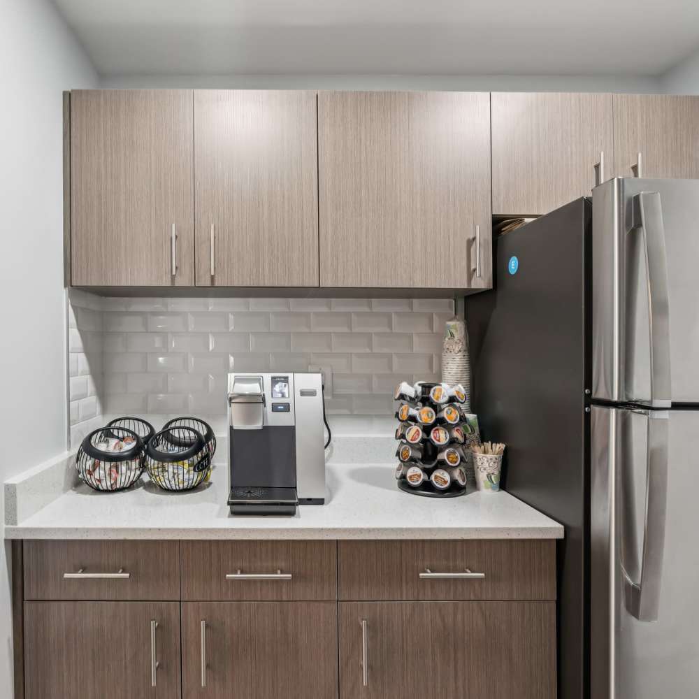 Clubhouse kitchen at Georgia West in Silver Spring, Maryland