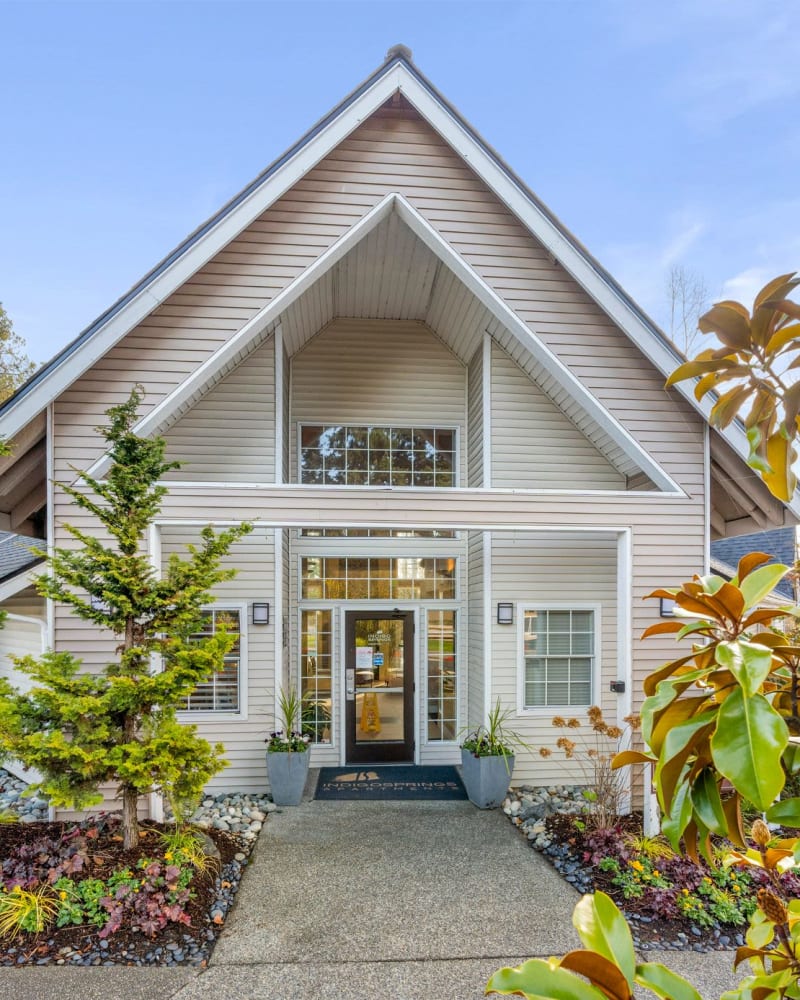 Leasing office at Indigo Springs, Kent, Washington